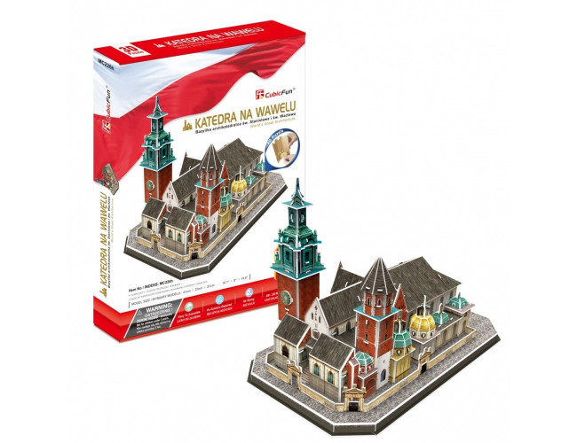 Katedra na Wawelu - Zestaw XL 101 elementów CubicFun 20226 