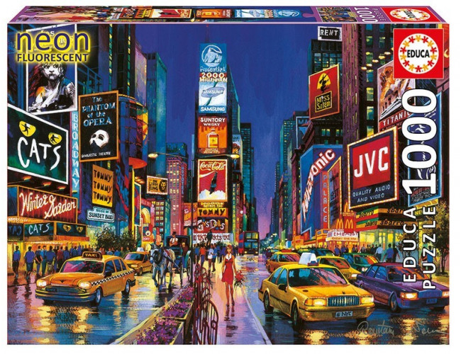 Times Square 1000 elementówPuzzle Educa13047