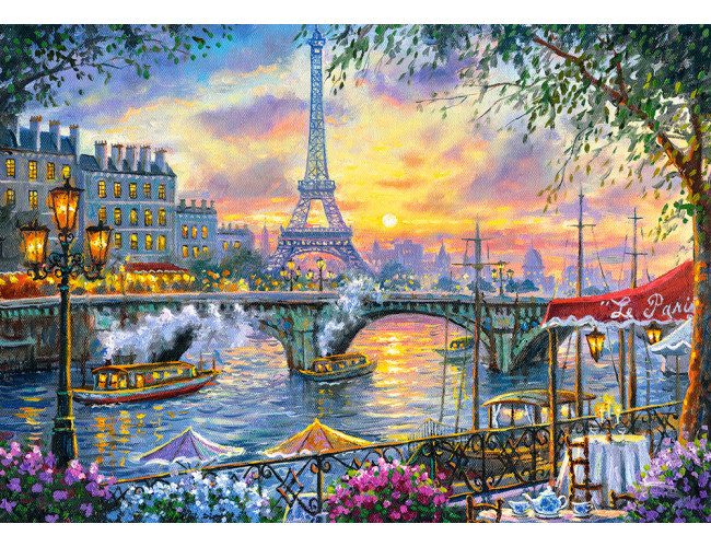 Panorama Paryża 500 elementówPuzzle Castorland53018