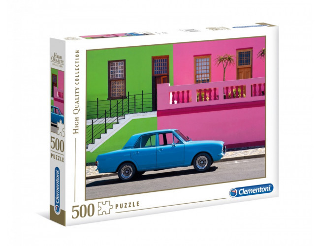 HQ The Blue Car 500 elementówPuzzle Clementoni35076