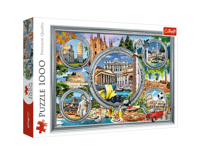 Włoskie wakacje 1000 elementów Puzzle Trefl10585